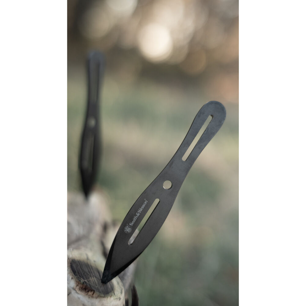 Smith & Wesson® SWTK8BCP 3 8" Throwing Knives Smith & Wesson